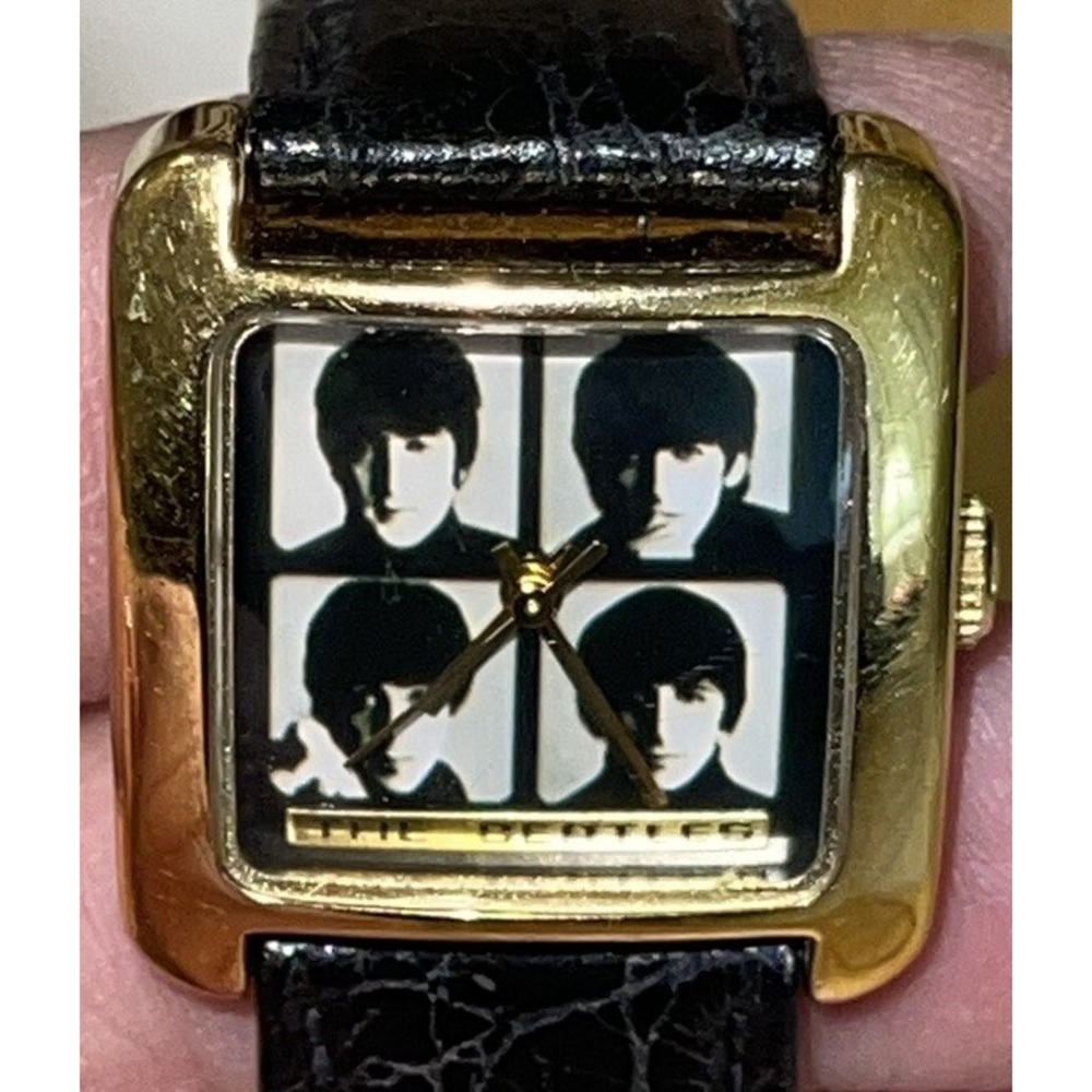Beatles Fossil Watch Hard Days Night Gold Tone Limited Edition #745/1000